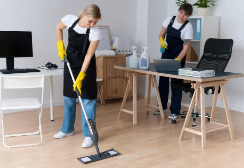 Nettoyage de bureau professionnel à Roset-Fluans